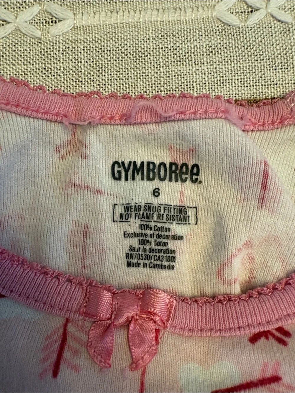 Carters gymboree pj